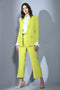 Radiant Glow: Neon Color Blazer Set for Women – Elevate Your Style with Vibrancy